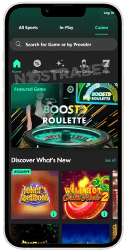 la mejor aplicación móvil Bet365 Casino