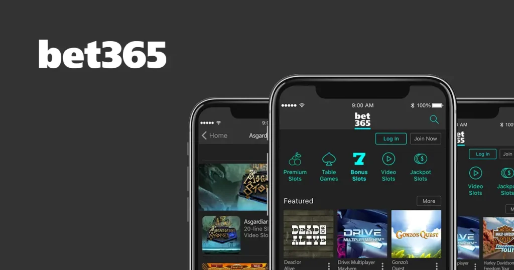 bonos aplicación móvil Bet365 Casino